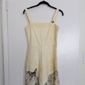 Anthropologie Dress - Snak - Yellow Butterfly Dress (NWT) - Size 4